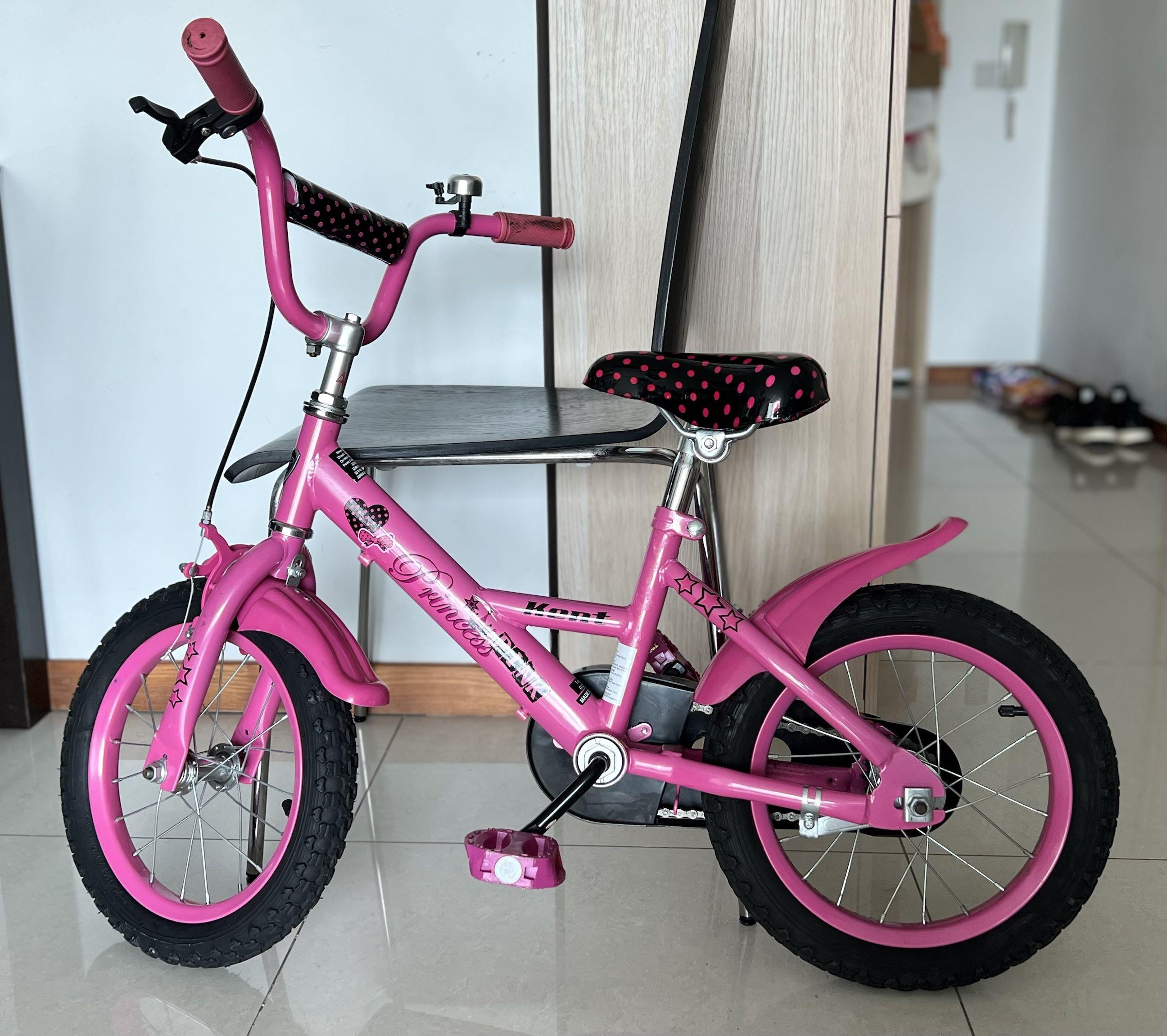 Kent 14 Inch Girls Pink Princess Bike Sports Equipment Bicycles