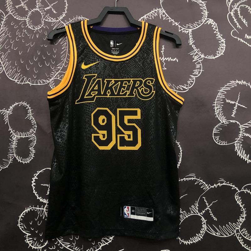 2022 75th Anniversary TOSCANO #95 Los Angeles Lakers City Edition