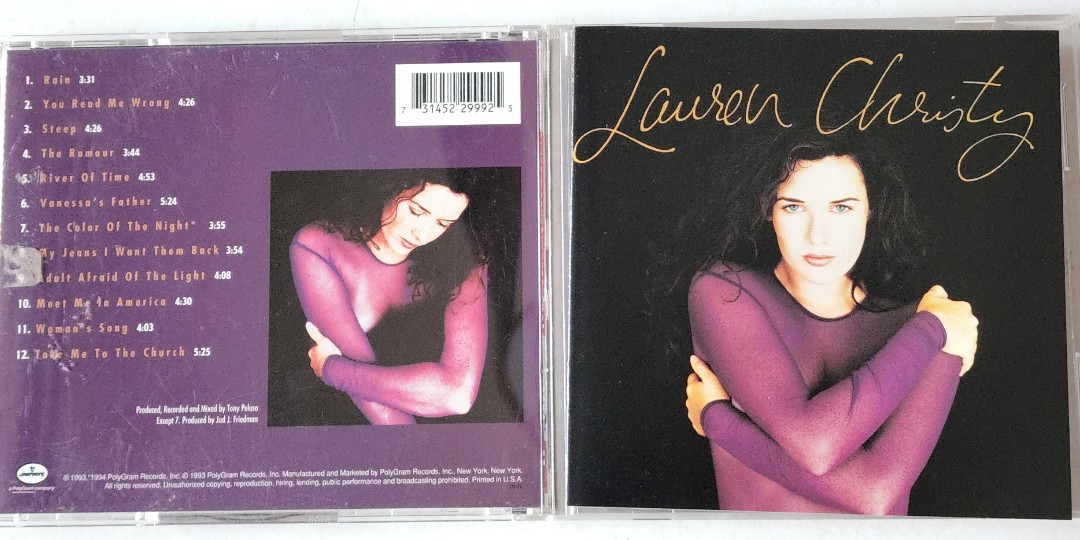 Lauren Christy ~ Lauren Christy ( PRINTED IN THE USA ) CD, Hobbies ...