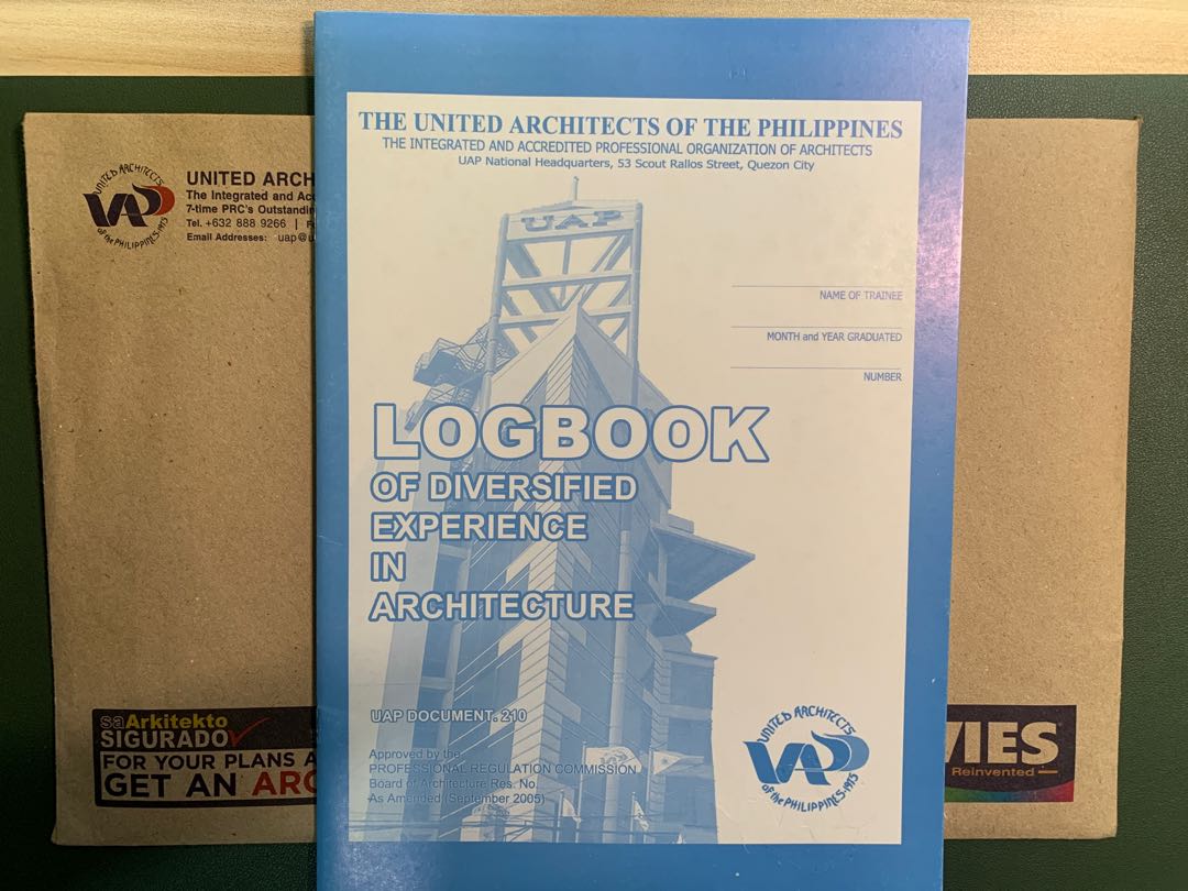 Logbook of Diversified Experience in Architecture UAP, Hobbies & Toys ...