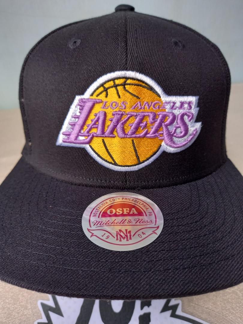 Los Angeles Lakers Hardwood Classic Cap Retro, Men's Fashion