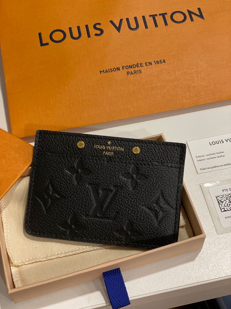LOUIS VUITTON CARD HOLDER, Women's Fashion, Bags & Wallets, Wallets & Card  Holders on Carousell
