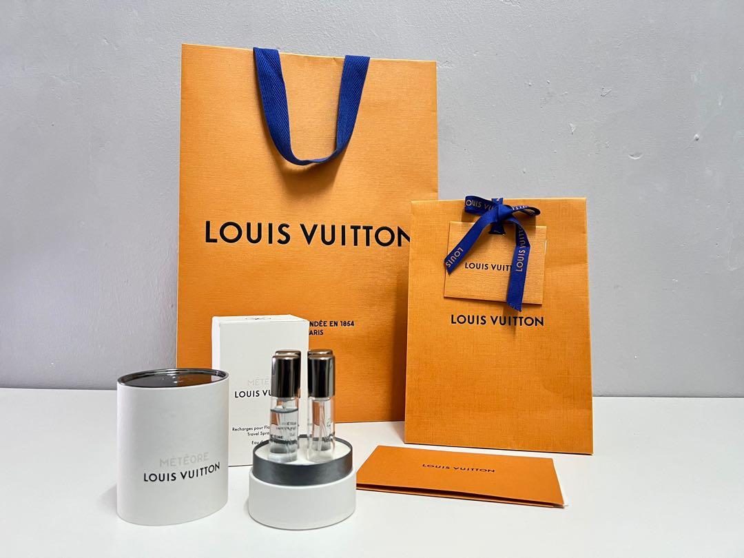 Selling my almost full bottle of Louis Vuitton Meteore 100ml, Beauty &  Personal Care, Fragrance & Deodorants on Carousell