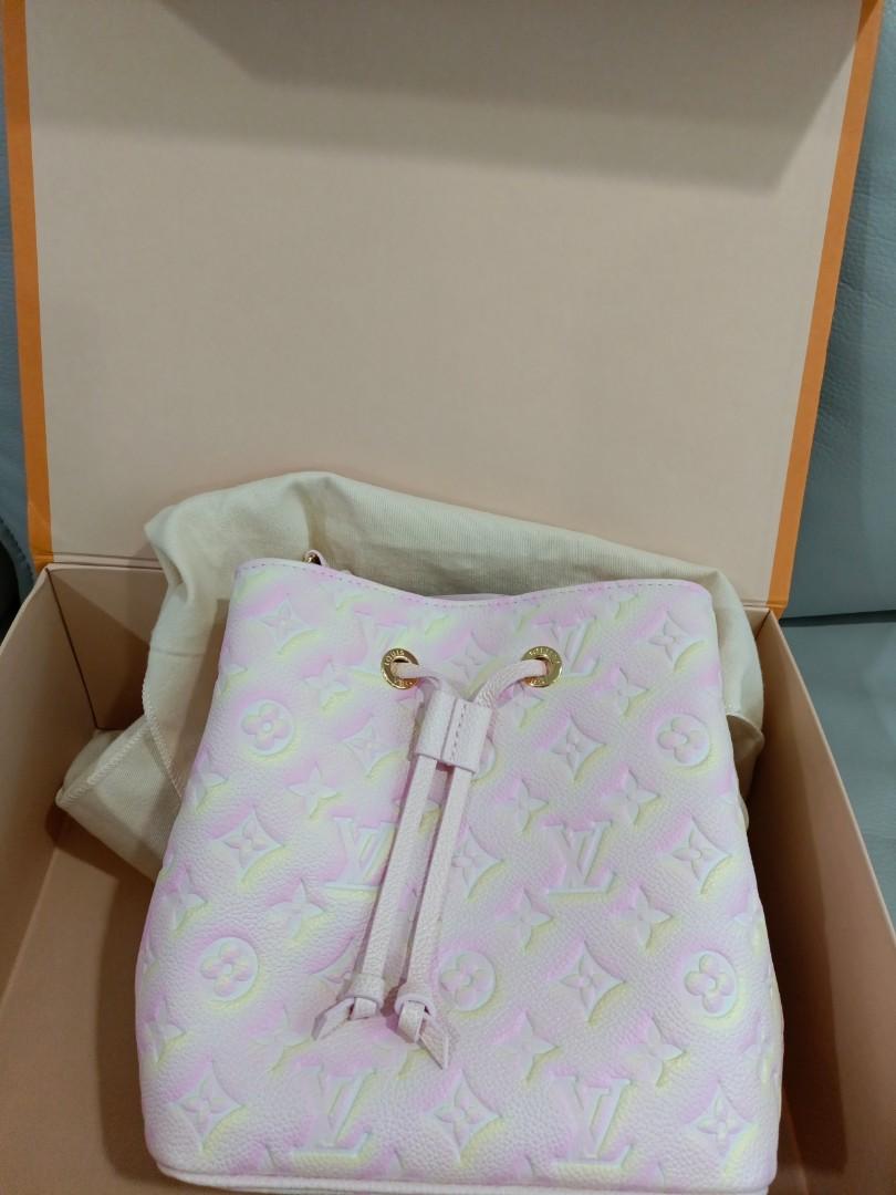 LOUIS VUITTON Neonoe BB Crossbody Bag Light Pink M46174 Monogram Purse Auth  New