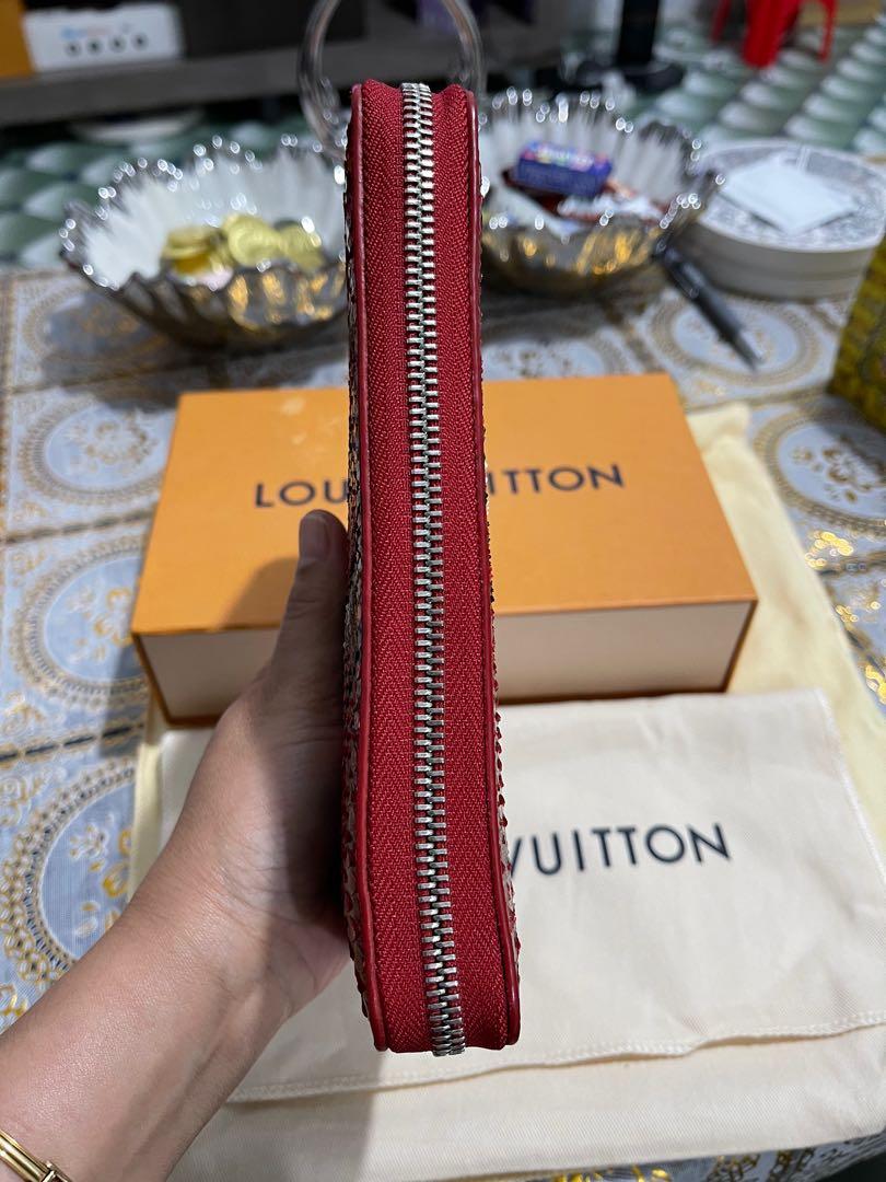 Louis Vuitton Zippy Wallet Poppy Monogram