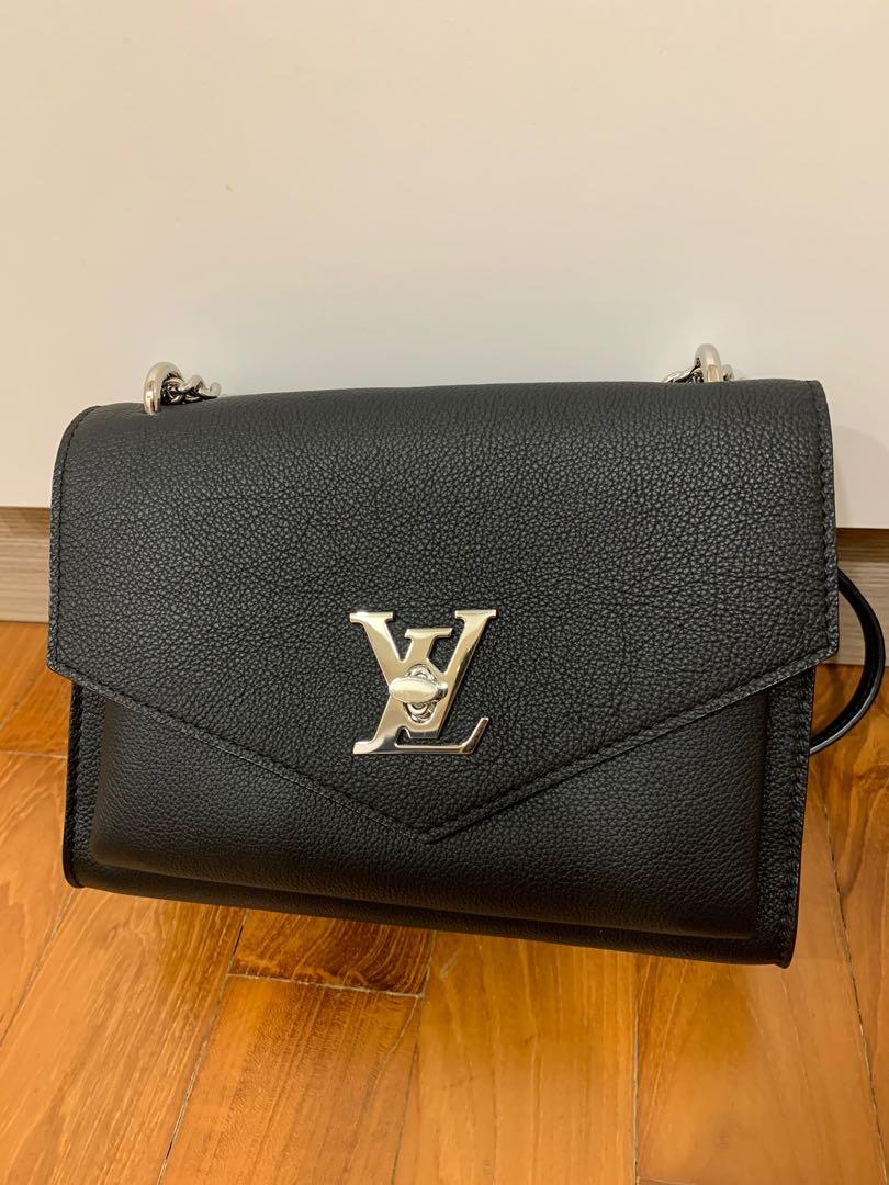 Black Louis Vuitton MYLOCKME SATCHEL CHAIN BAG, Luxury, Bags & Wallets on  Carousell