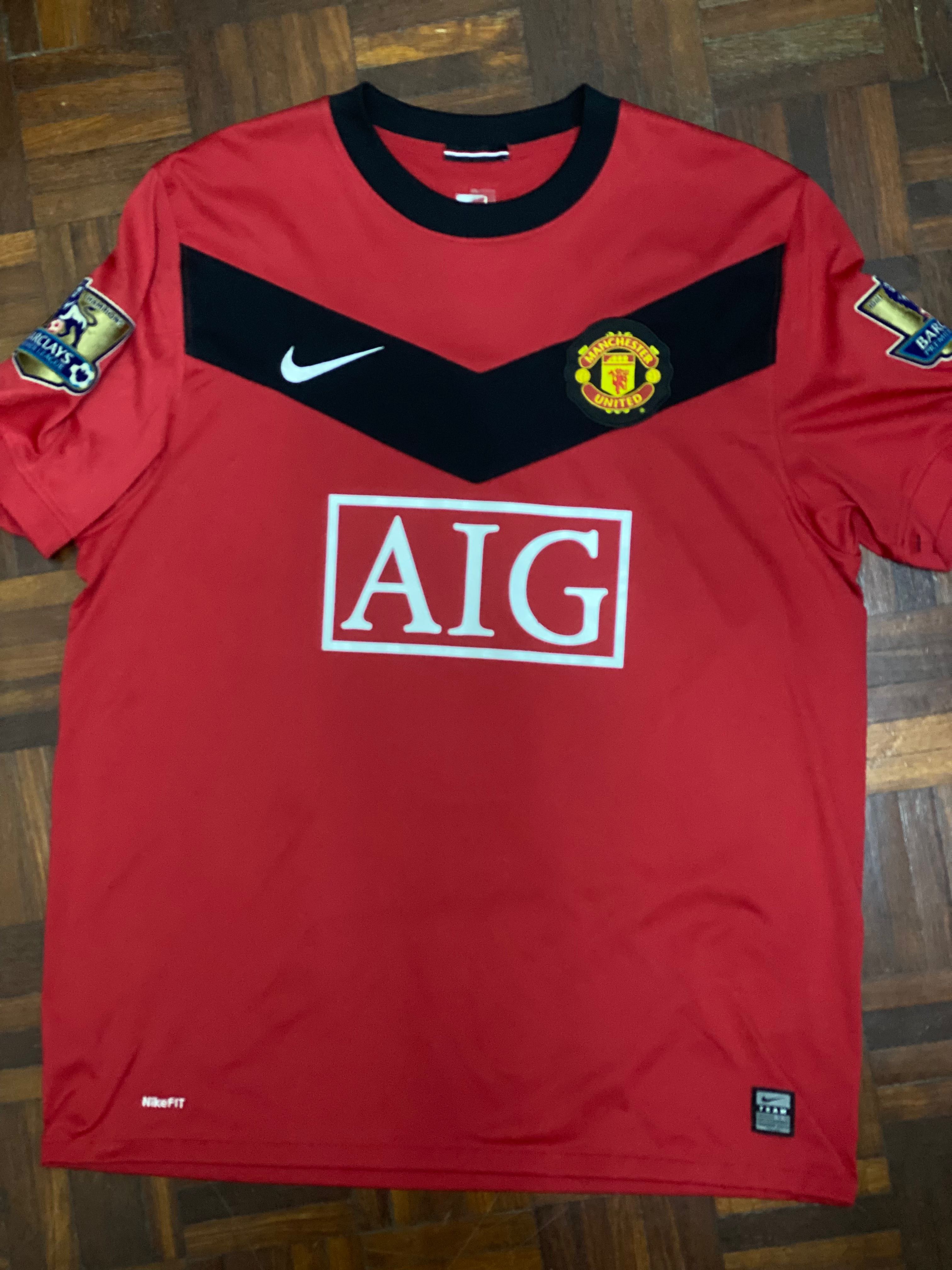 manchester united jersey 09/10
