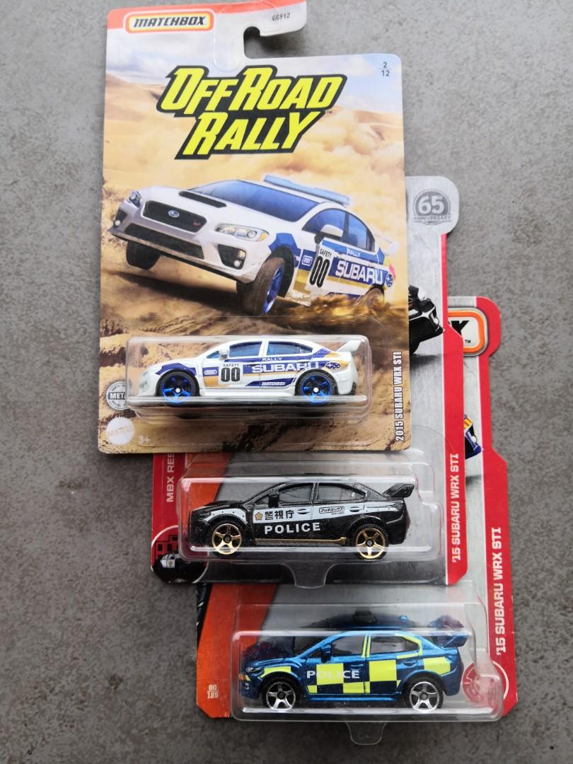 Matchbox top subaru wrx
