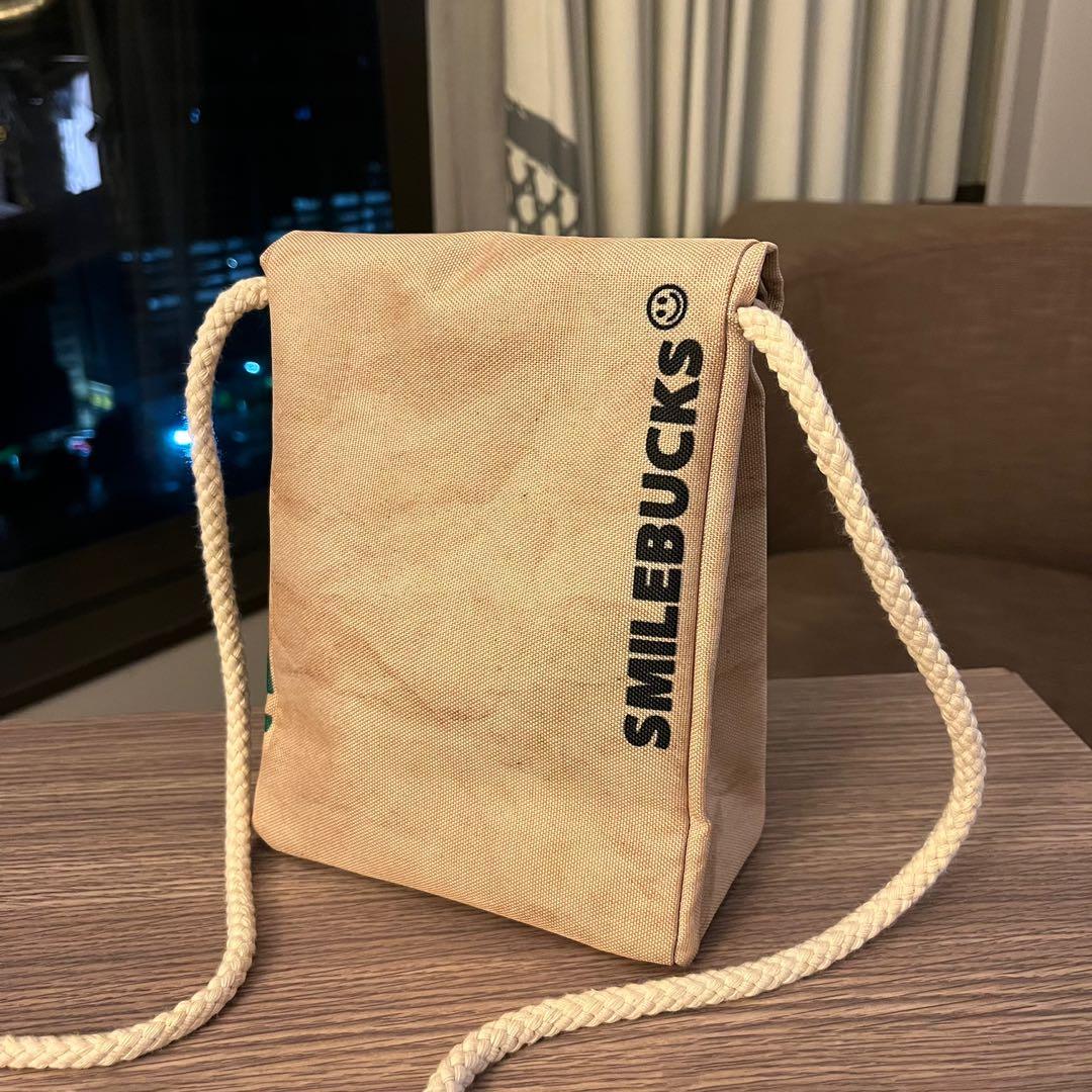 Original Creator Smilebucks ( Starbucks ) Sling Bag - Recycled Polyester - Quirky Design
