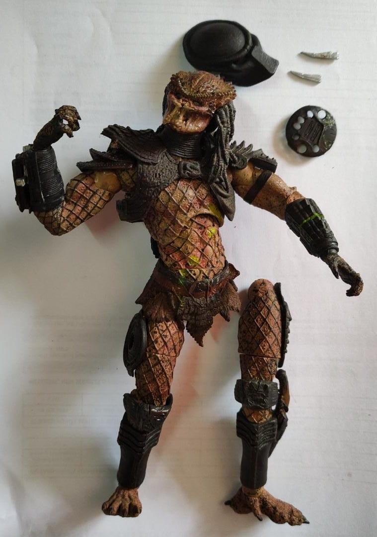 McFarlane Toys Movie Maniacs 6 Predator 2 Predator LOOSE