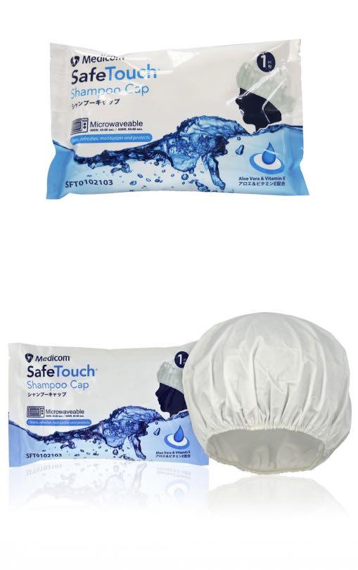 Safetouch top shampoo cap