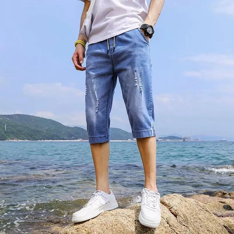 Men's jeans on sale shorts fashion