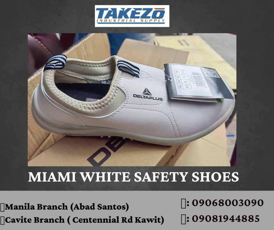 Miami safety shoes (white), Commercial & Industrial, Construction Tools