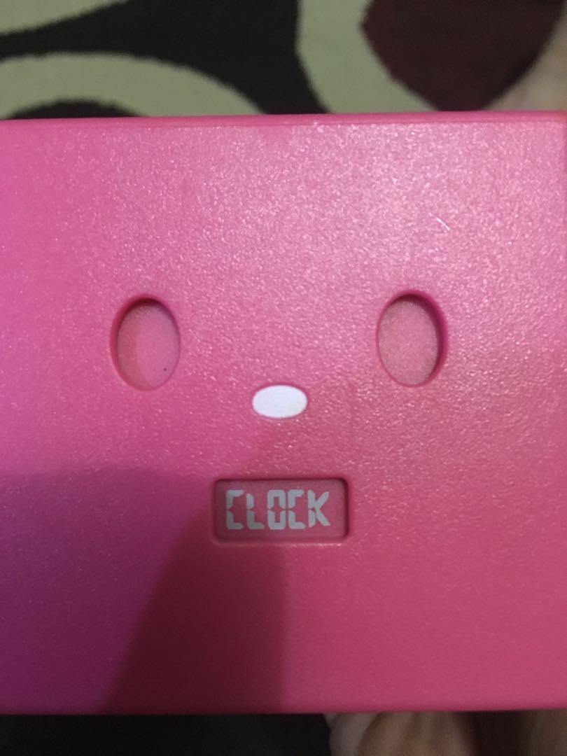 Mini toy clock figure (Category: Clocks) located in Manila. Submitted by boyhet.thrift15 (Listing ID 1174269024, Image 2). Description: Mini sound clock figure (Chinese language) required 3pcs AAA battery gud condition selling 500.