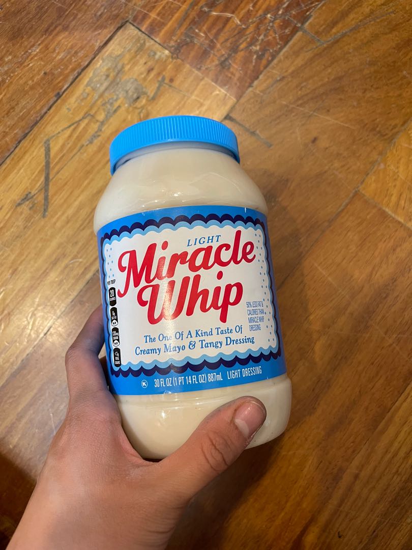 Miracle Whip Light Mayonnaise 30oz, Food & Drinks, Spice ...