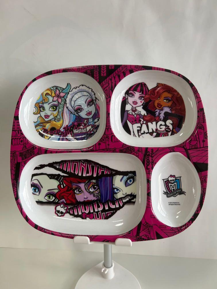 Monster High Plate, Furniture & Home Living, Kitchenware & Tableware