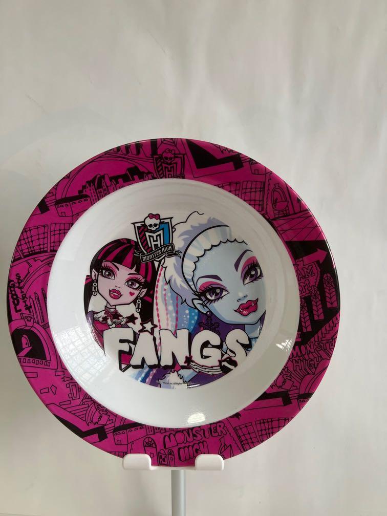 Monster High Plate, Furniture & Home Living, Kitchenware & Tableware