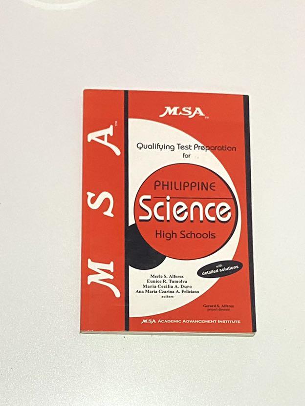 MSA Philippine Science High School Qualifying Exam Reviewer, Hobbies