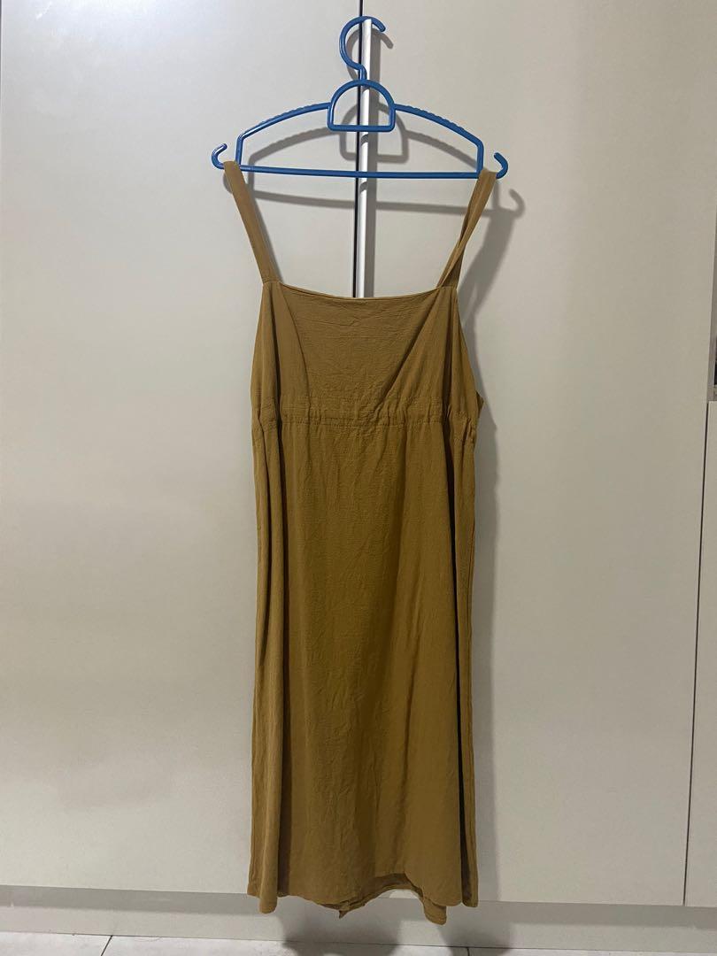Mustard Dress, Women's Fashion, Dresses & Sets, Dresses on Carousell