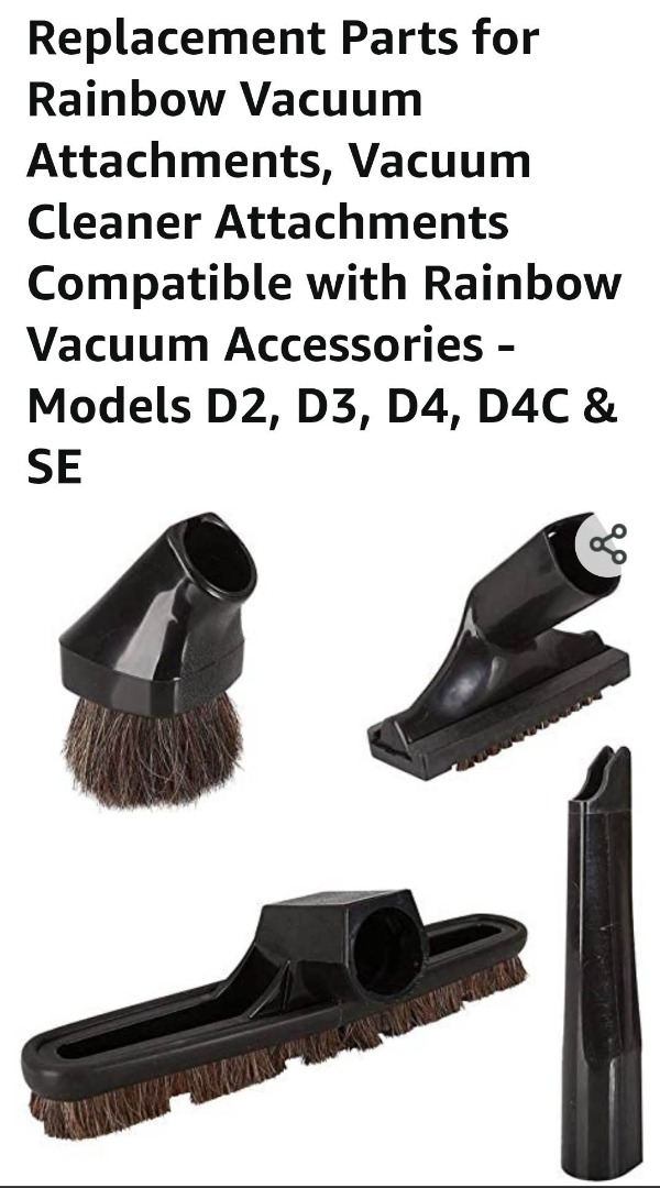 Rainbow vacuum Floor brush bristle NEW & USED, Furniture & Home Living, Cleaning & Homecare