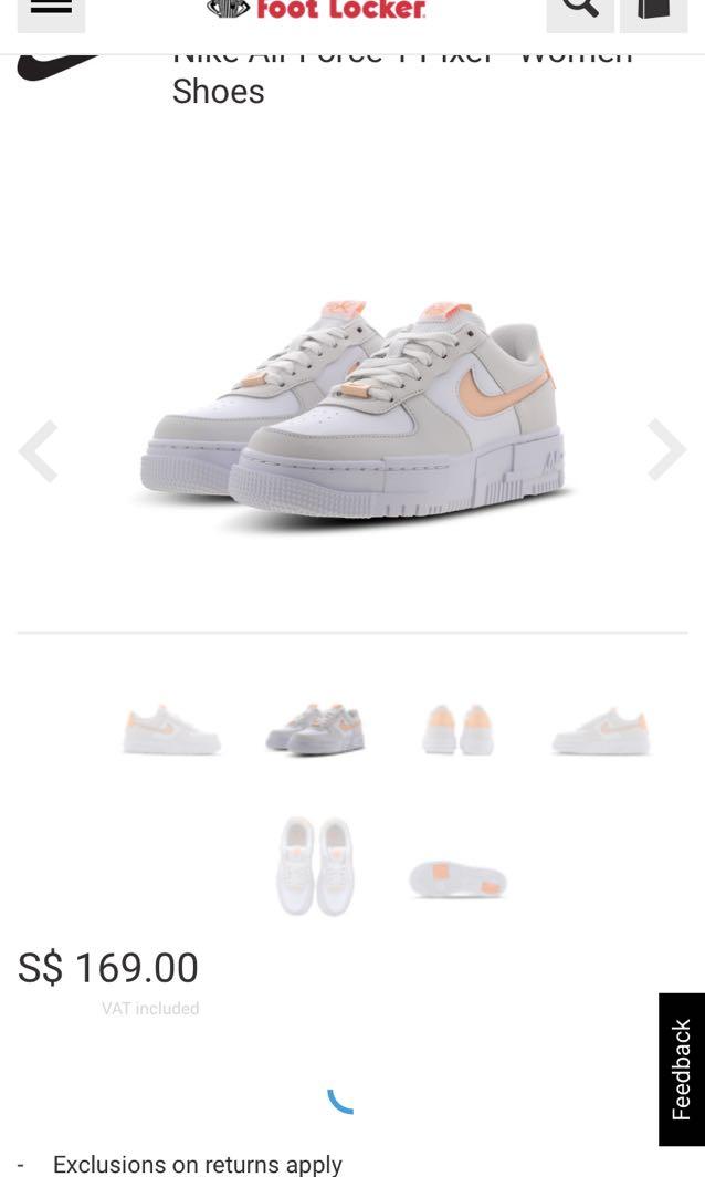 foot locker af1 shadow
