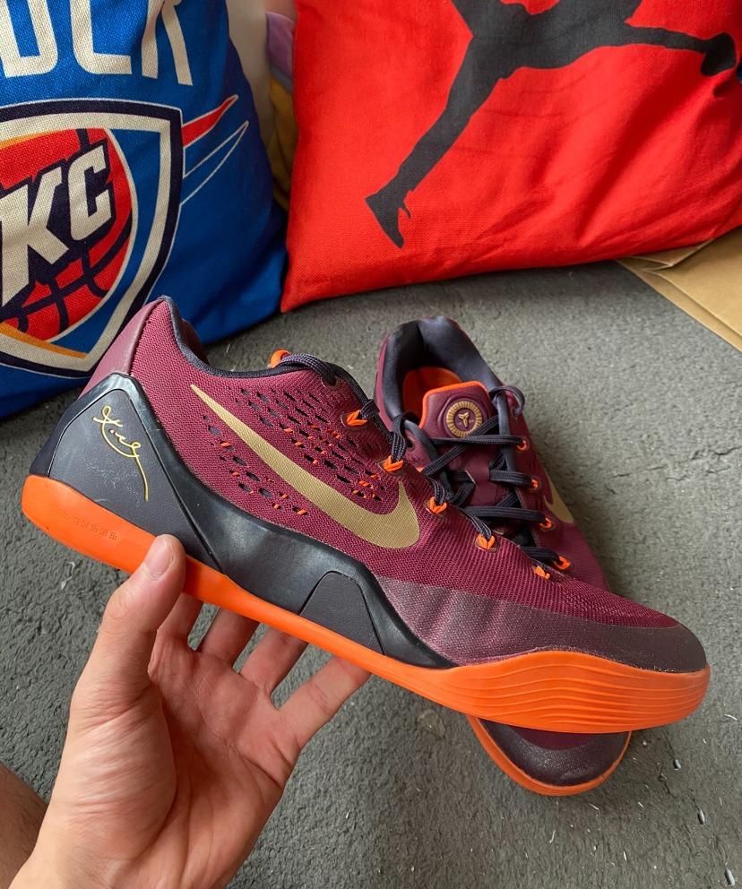 Nike Kobe 9 EM Deep Garnet US11, 男裝, 鞋, 波鞋- Carousell