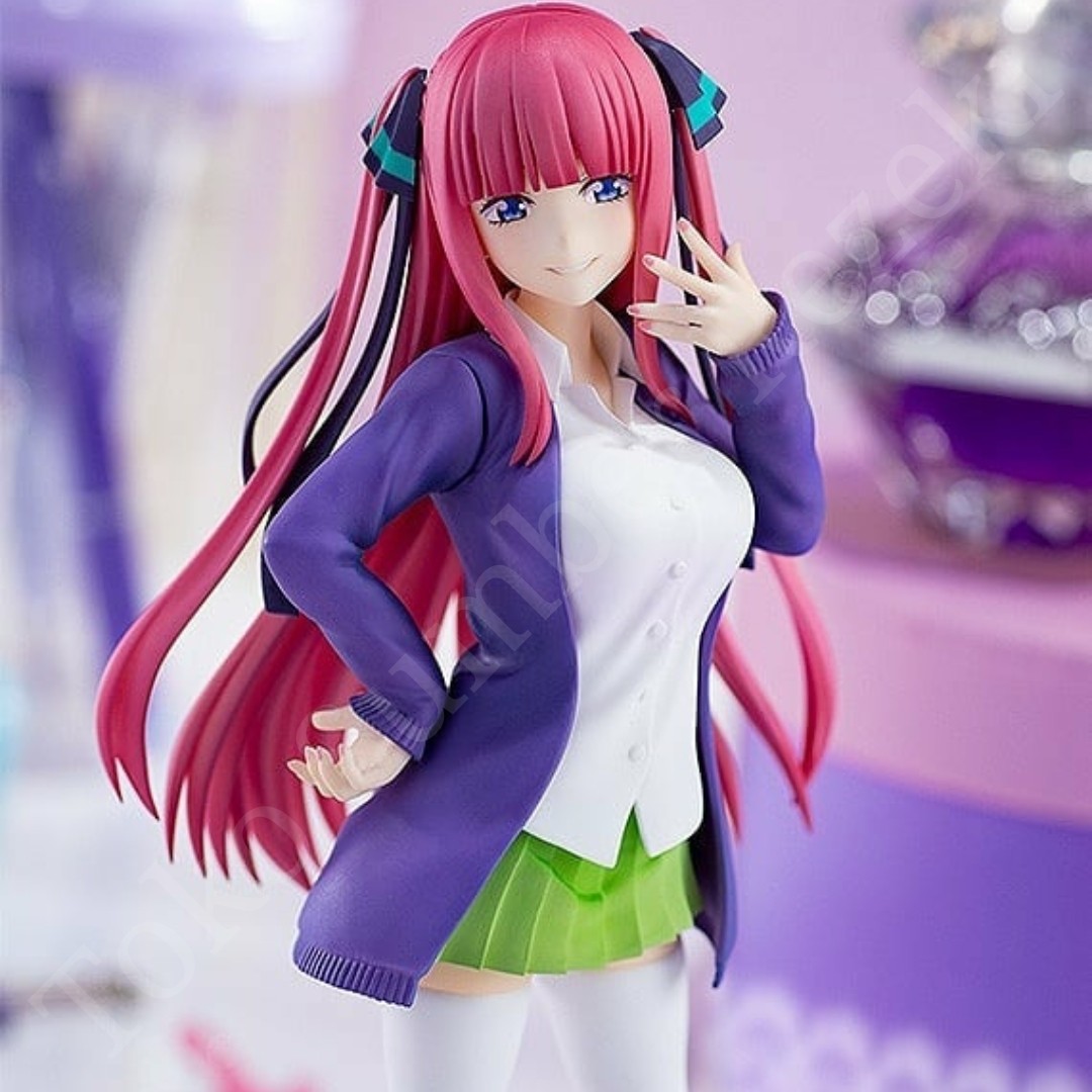 Nino Nakano Gotoubun Figure Girl Boneka Anime The Quintessential Doll