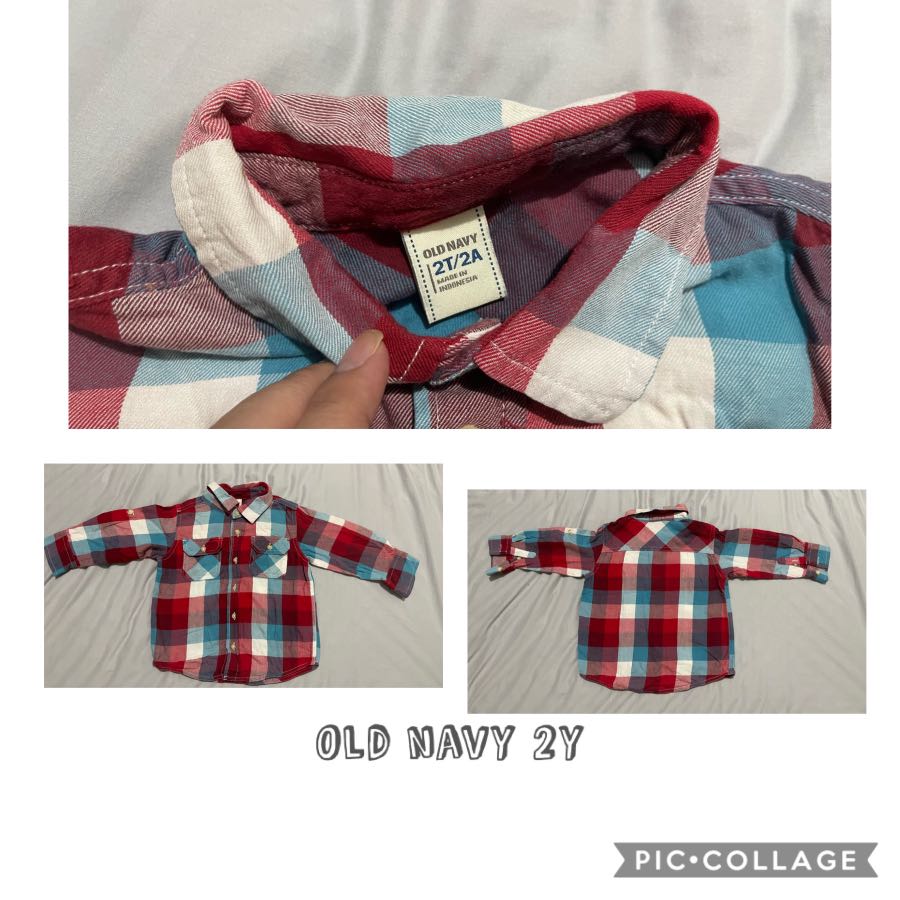 Old Navy longs sleeves 2y, Babies & Kids, Babies & Kids Fashion on