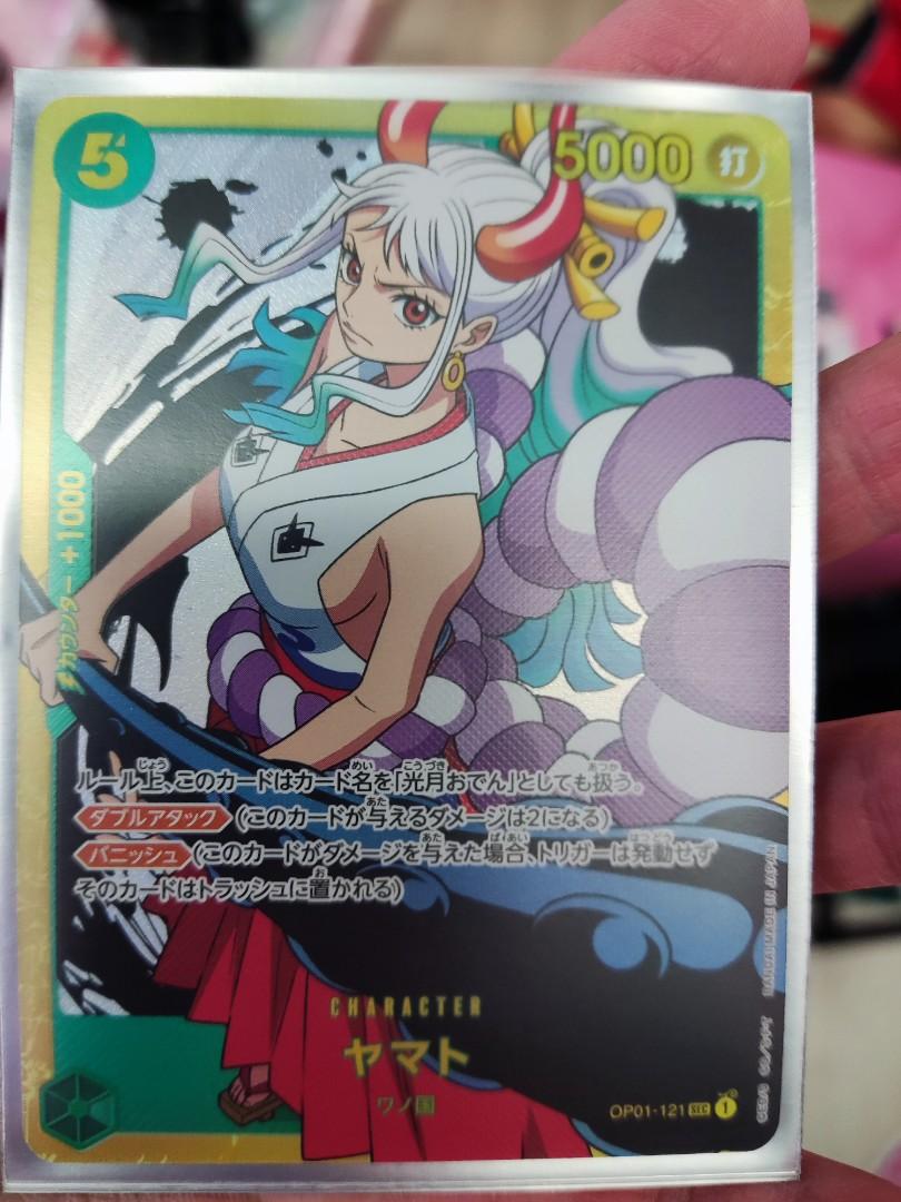 One Piece Tcg Op 01 121 Yamato Card Anime Hobbies Toys Toys Games On Carousell