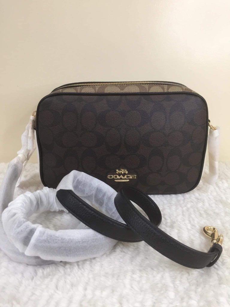 Original Coach Jes Tricolor Double zip crossbody Brand new, Women's