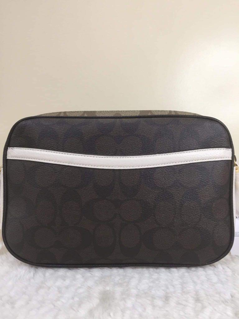 Original Coach Jes Tricolor Double zip crossbody Brand new, Women's