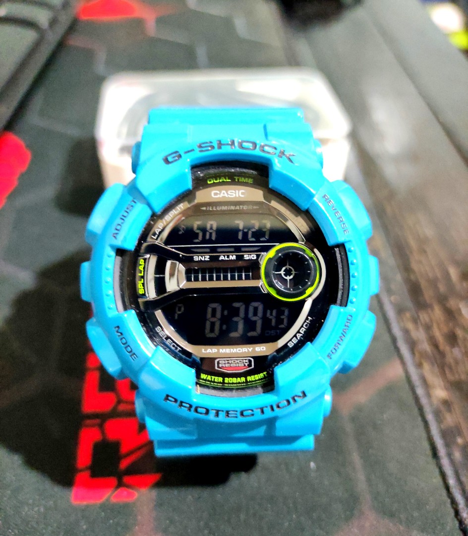 G shock gd 110 blue clearance
