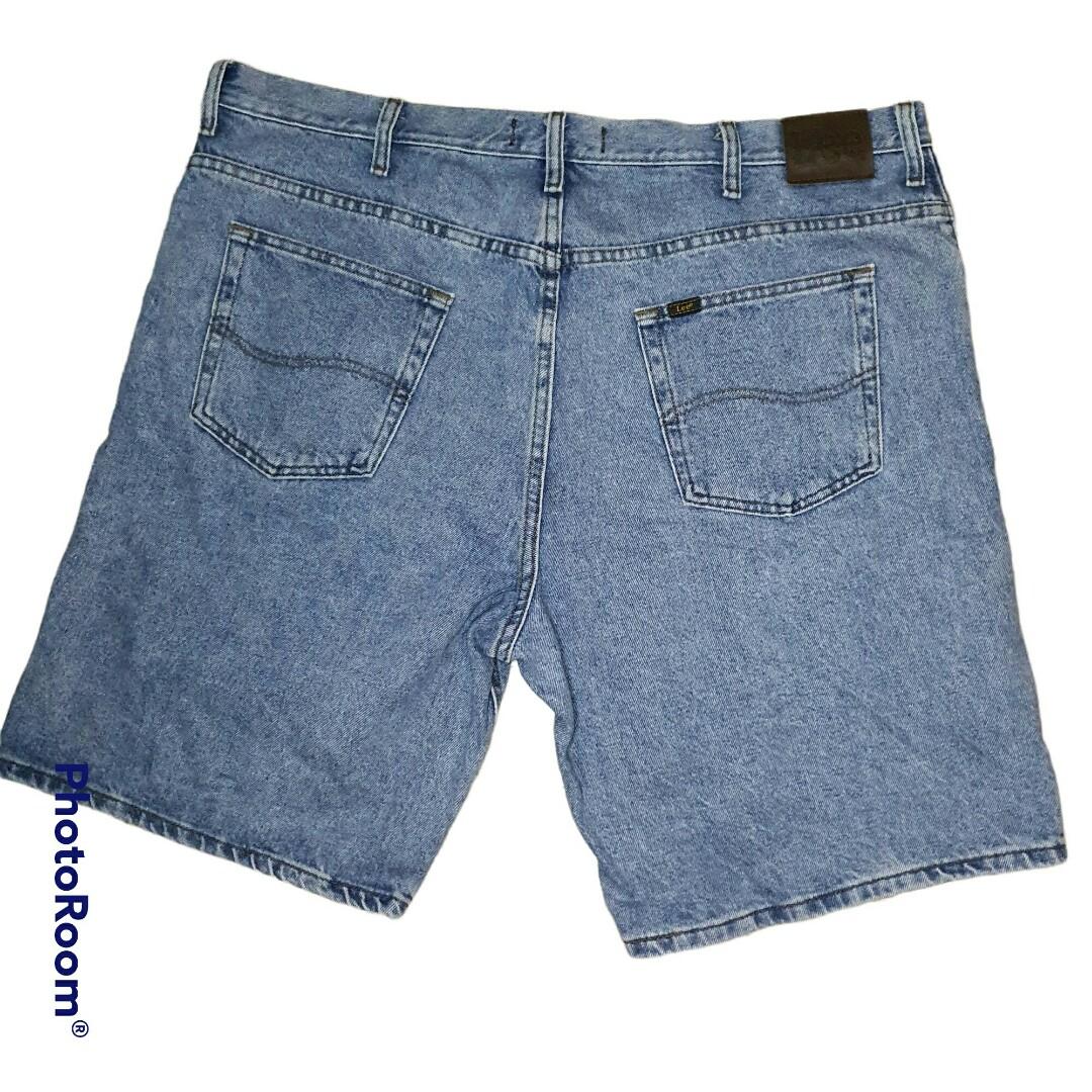 Lee jean shorts plus size store