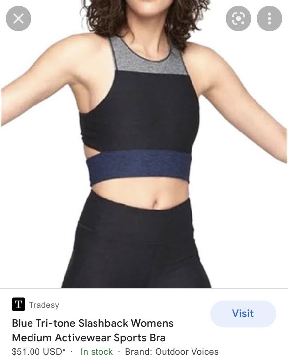 outdoor voices sports bra