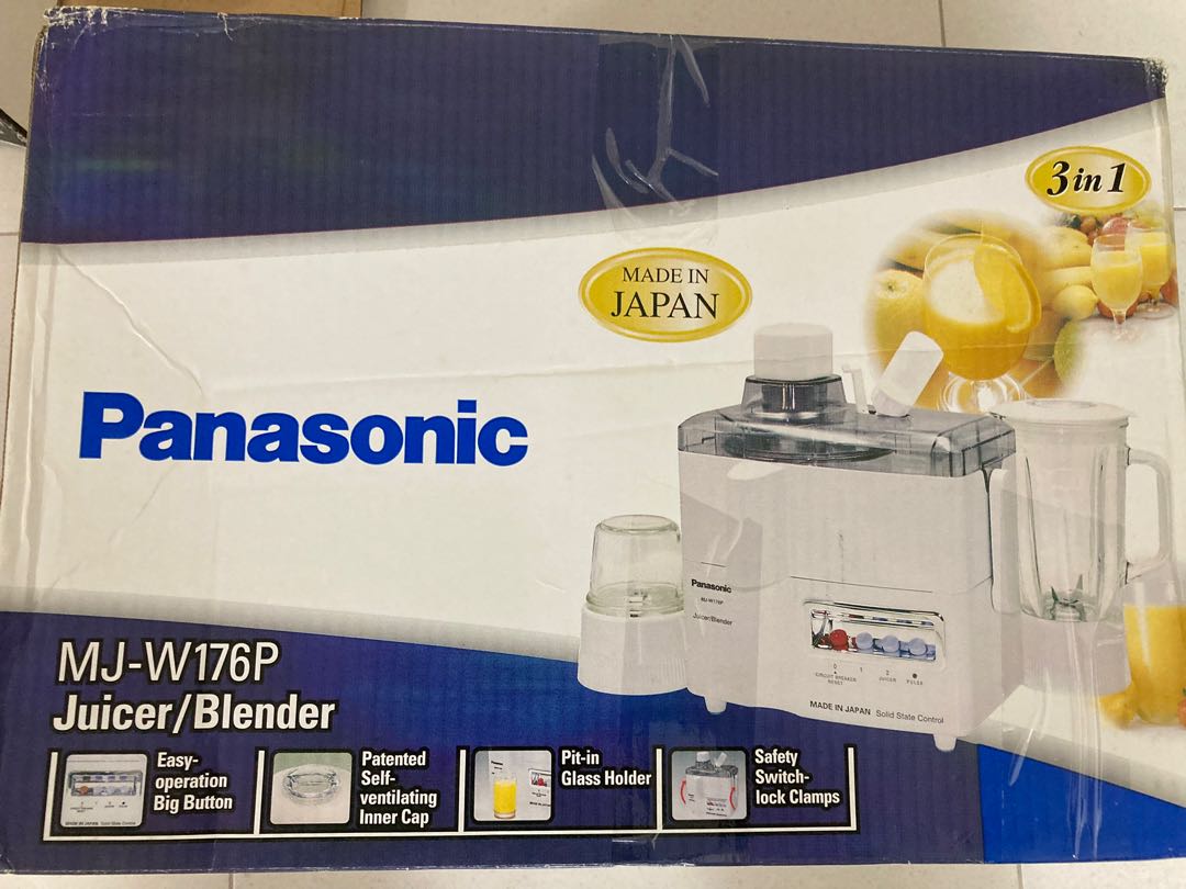 Panasonic Juicer/Blender MJW176P (Muslim Owned), TV & Home Appliances