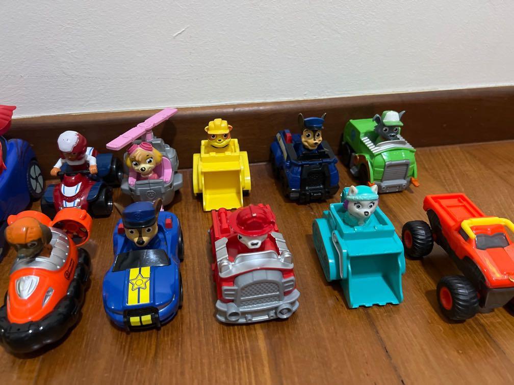 Paw patrol clearance blaze toys