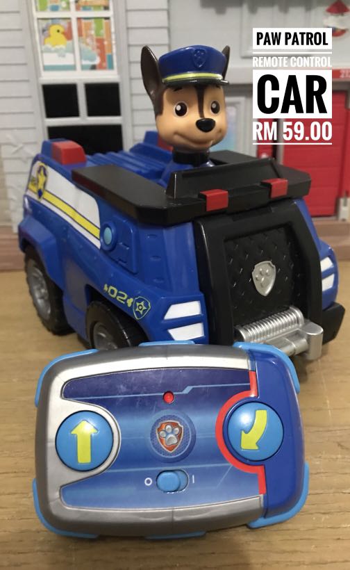 Paw patrol hotsell remote control car