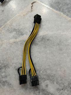 PCIE 8 PIN TO 8+8 PIN