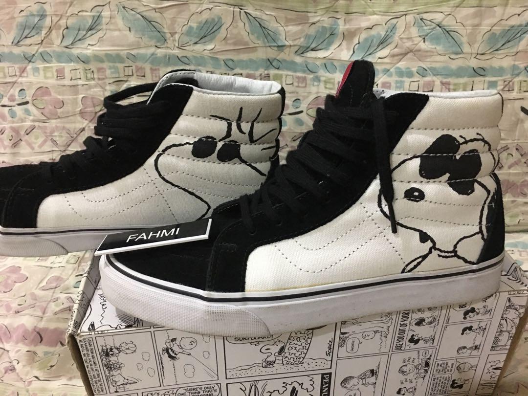 Peanuts x Vans Sk8 Hi Reissue Joe Cool