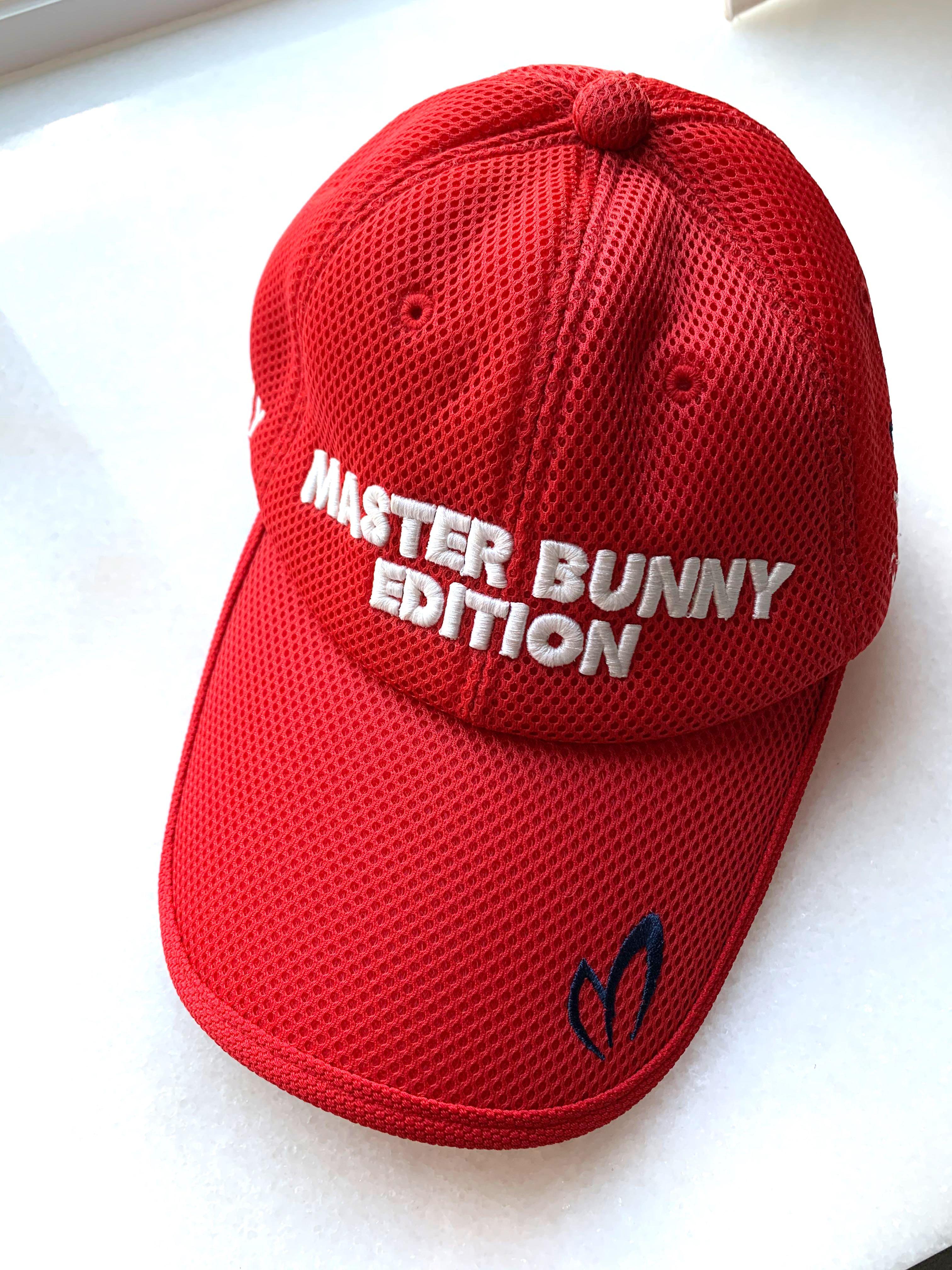 Pearly Gates Master Bunny Edition golf cap, 男裝, 手錶及配件, 棒球