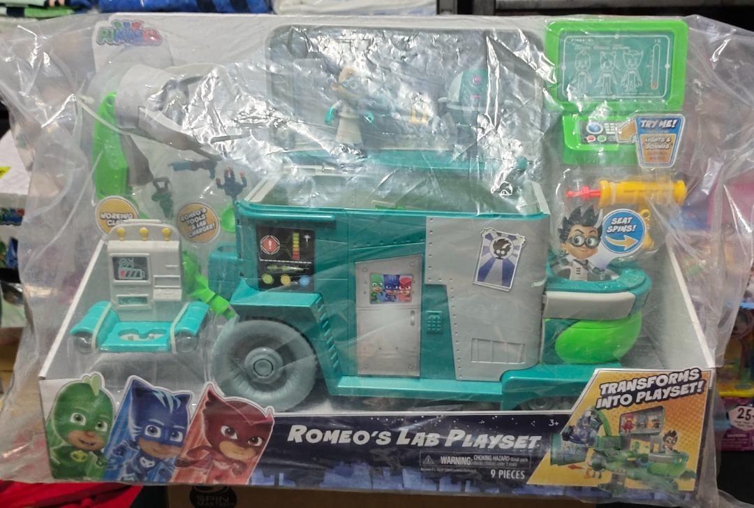 PJ Masks Romeo s Lab Playset Hobbies Toys Toys Games on