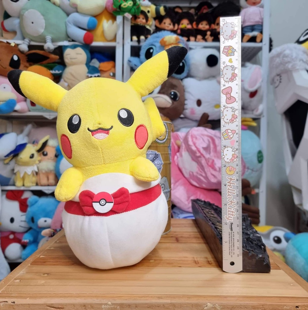 POKEMON Pikachu 10 inches Plush, Hobbies & Toys, Toys & Games on Carousell