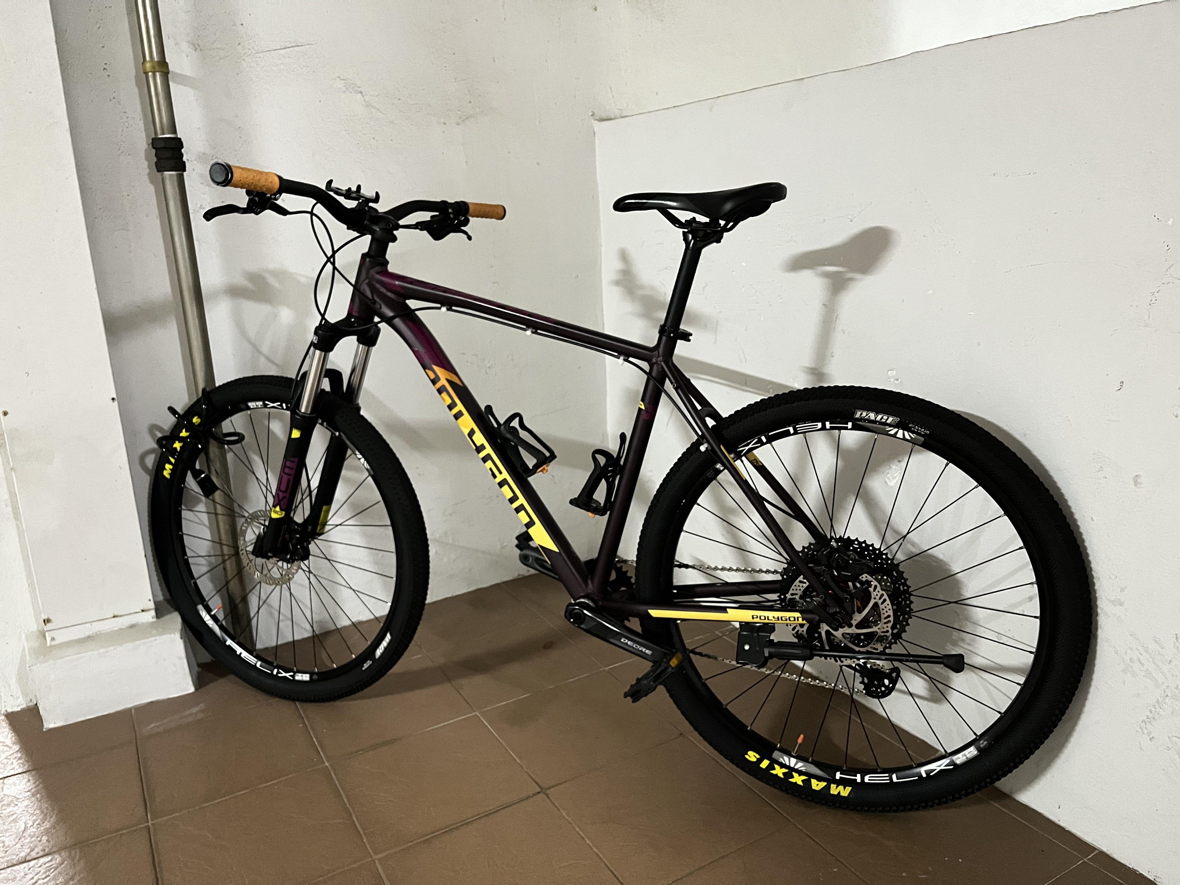 Polygon Premier 4 upgraded Sports Equipment Bicycles Parts Bicycles on Carousell