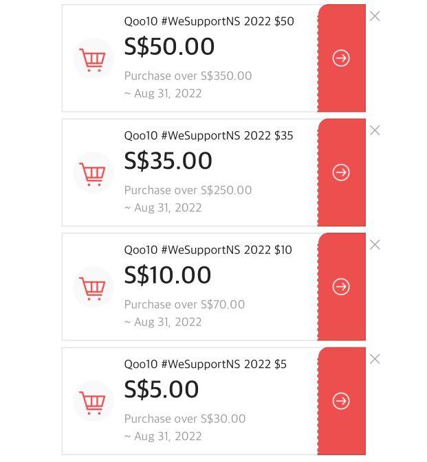 Qoo10 Cart Coupon $60 off $500 (22-24 July), Tickets ...