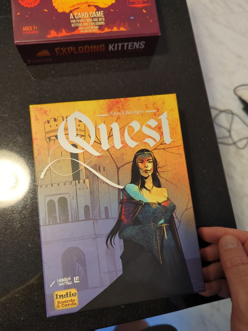 Quest board game (like Avalon, social deduction), Hobbies & Toys, Toys