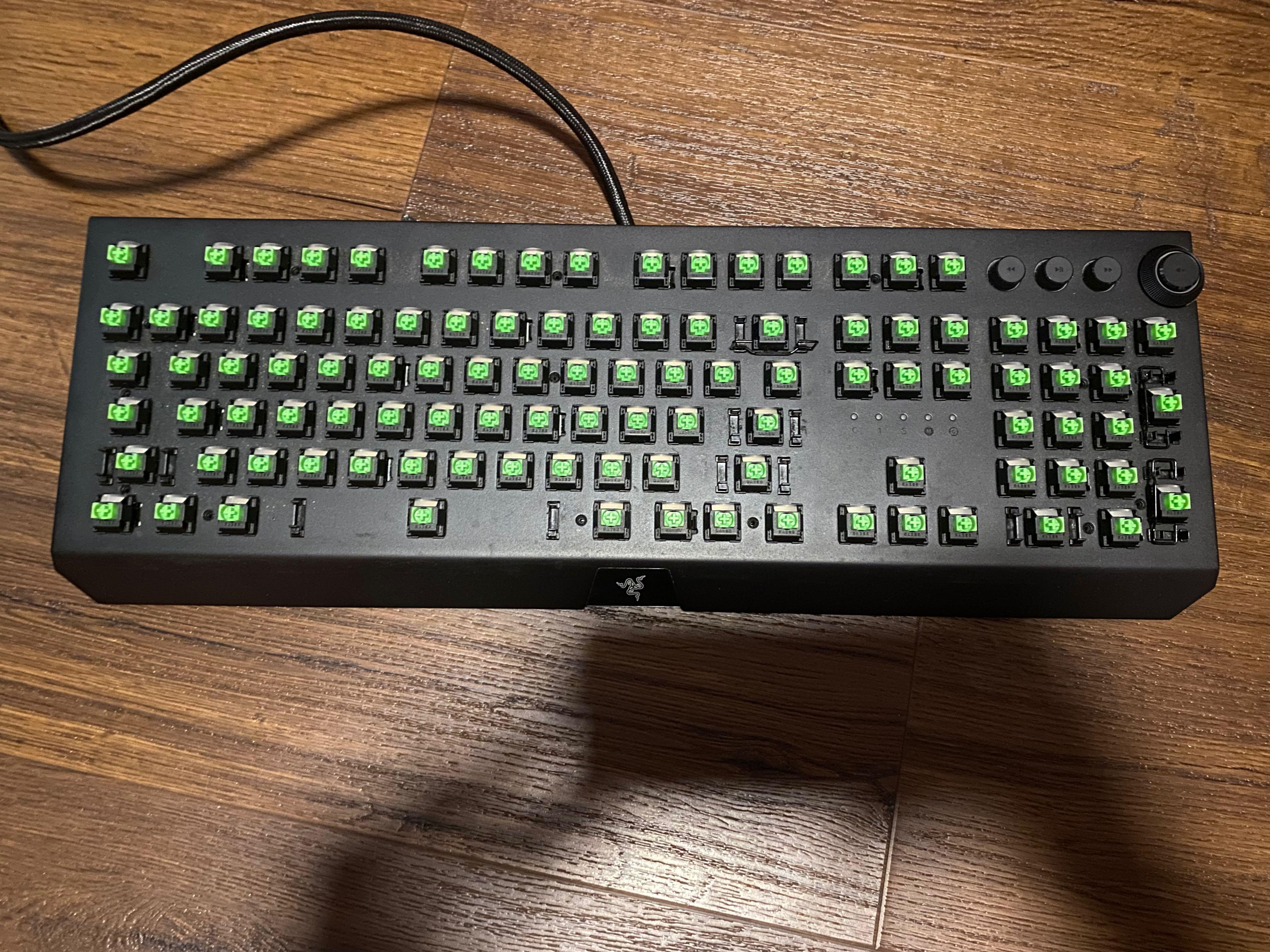Razer Blackwidow Elite Green switch, Computers & Tech, Parts & Accessories, Computer Keyboard
