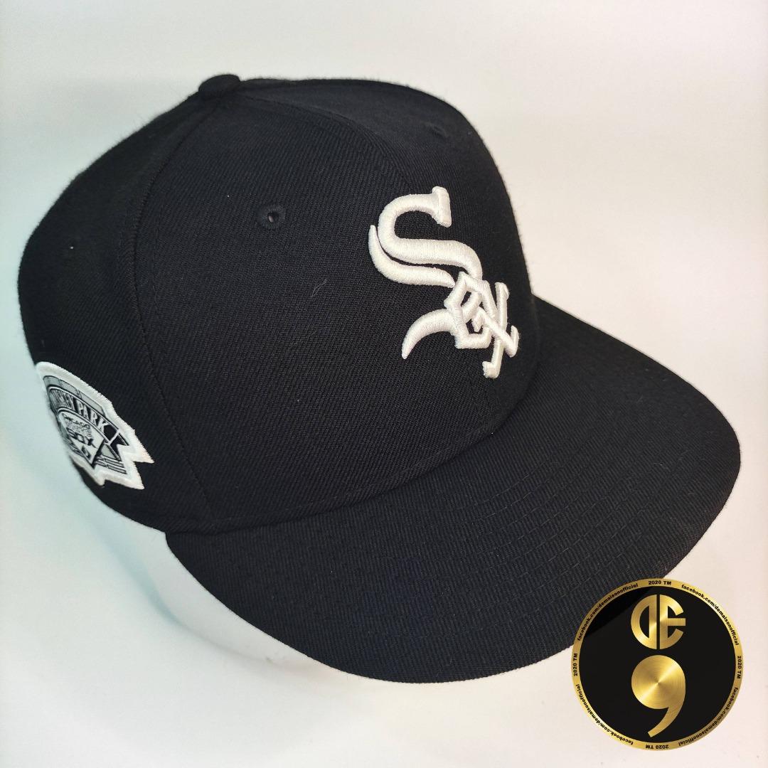 New Era 59fifty, White Sox Comiskey Park Chicago White Sox Head Hat Sz 7  5/8