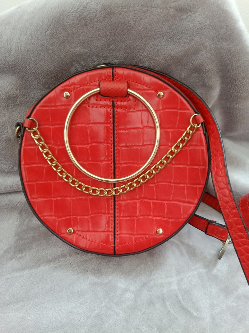 River island round discount bag