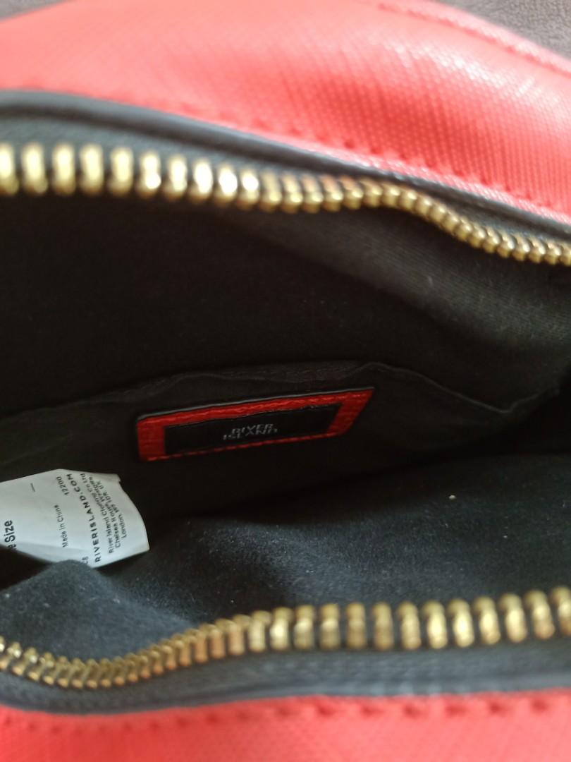 River island red cross body bag, Women's Fashion, Bags & Wallets