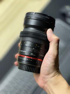 Samyang 35mm F1.4 Canon EF Mount